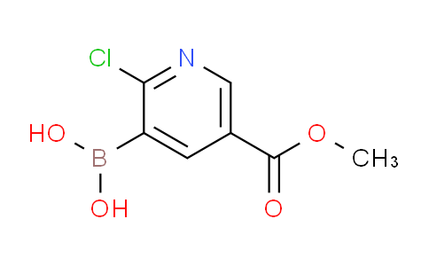 2-氯-3-(甲氧基羰基)吡啶-5-硼酸