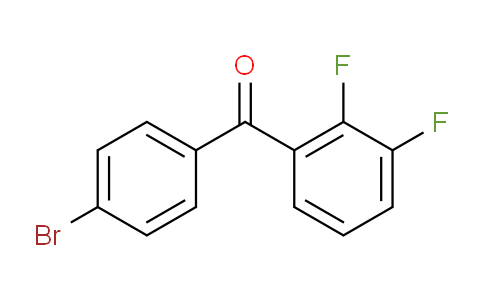 (4-Bromophenyl)-(2,3-difluorophenyl)methanone
