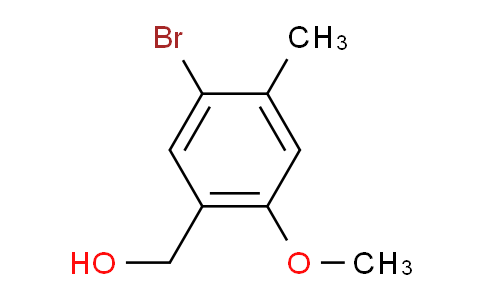 (5-Bromo-2-methoxy-4-methylphenyl)methanol