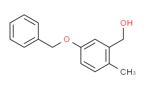 (5-(Benzyloxy)-2-methylphenyl)methanol