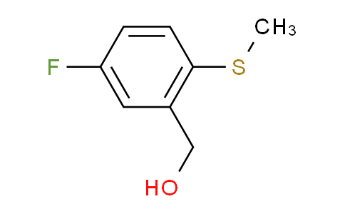 (5-Fluoro-2-methylsulfanylphenyl)methanol