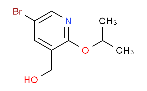 (5-溴-2-丙-2-基氧基吡啶-3-基)甲醇