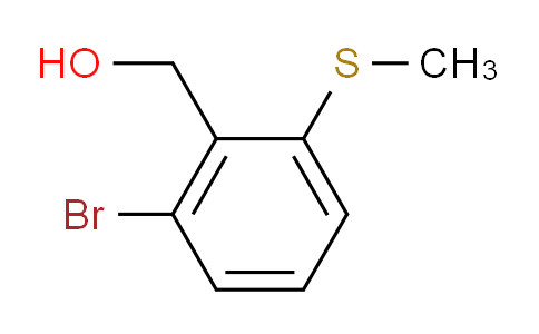 [2-Bromo-6-(methylsulfanyl)phenyl]methanol
