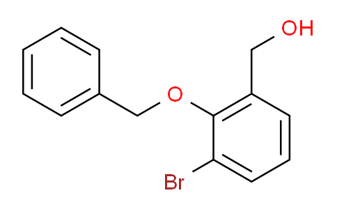 [2-(Benzyloxy)-3-bromophenyl]methanol