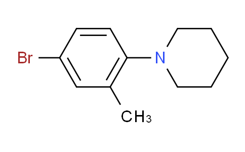 1-(4-Bromo-2-methylphenyl)piperidine