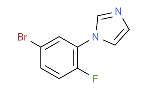 1-(5-Bromo-2-fluorophenyl)-1H-imidazole