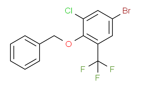1-(Benzyloxy)-4-bromo-6-chloro-2-(trifluoromethyl)benzene