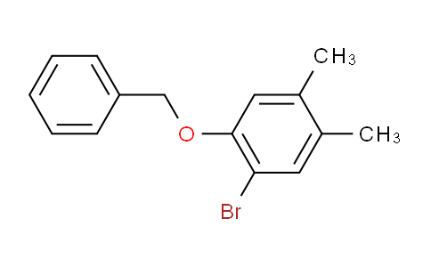 1-(苄氧基)-2-溴-4,5-二甲基苯