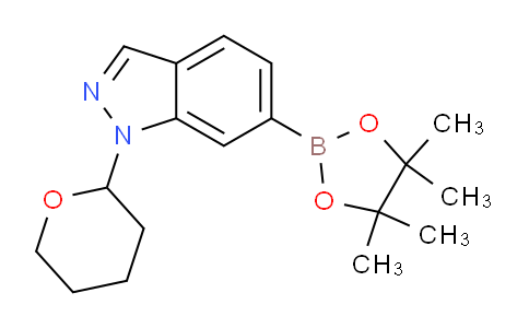 1-(Tetrahydro-pyran-2-yl)-6-(4,4,5,5-tetramethyl-[1,3,2]dioxaborolan-2-yl)-1H-indazole
