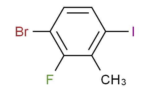 2-氟-6-碘-3-溴甲苯