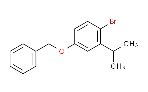 1-Bromo-2-isopropyl-4-benzyloxybenzene