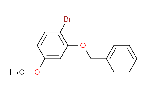 1-BROMO-4-METHOXY-2-PHENYLMETHOXYBENZENE