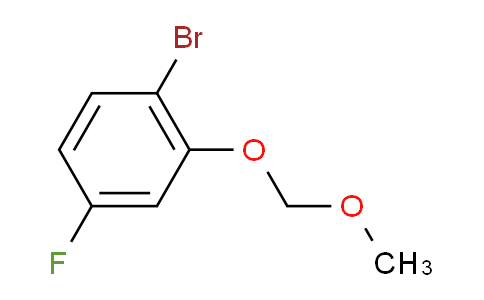 1-Bromo-4-fluoro-2-methoxymethoxy-benzene