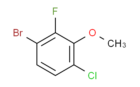 1-Bromo-4-chloro-2-fluoro-3-methoxybenzene