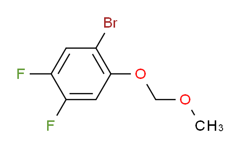 1-Bromo-4,5-difluoro-2-(methoxymethoxy)benzene