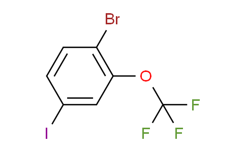 1-Bromo-4-iodo-2-trifluoromethoxy-benzene