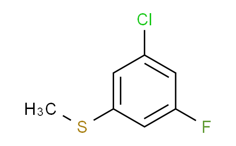 1-Chloro-3-fluoro-5-(methylsulfanyl)benzene