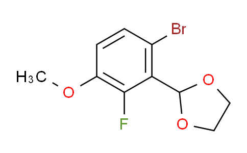 2-(2-Bromo-6-fluoro-5-methoxyphenyl)-1,3-dioxolane