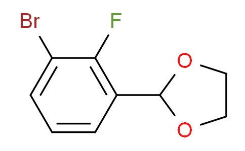 2-(3-Bromo-2-fluorophenyl)-1,3-dioxolane