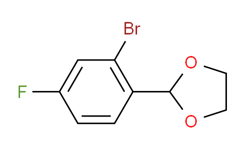 2-(2-Bromo-4-fluorophenyl)-1,3-dioxolane