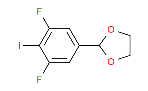 2-(3,5-Difluoro-4-iodophenyl)-1,3-dioxolane