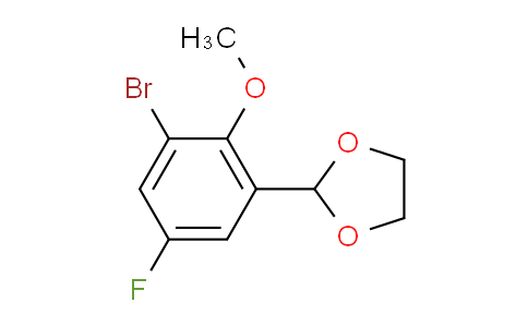 3-溴-5-氟-2-甲氧基苯甲醛缩乙二醇