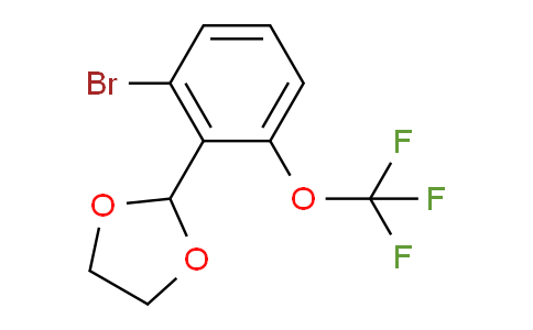 2-(2-Bromo-6-trifluoromethoxyphenyl)-1,3-dioxolane