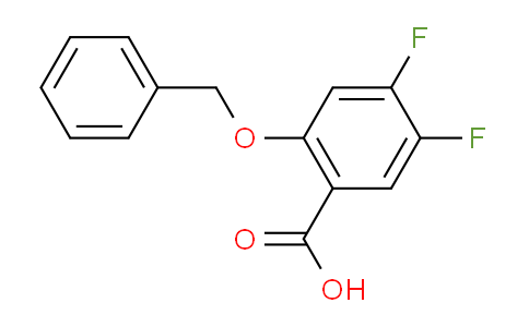 2-(Benzyloxy)-4,5-difluorobenzoic acid