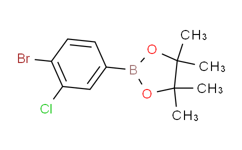 2-(4-bromo-3-chlorophenyl)-4,4,5,5-tetramethyl-1,3,2-dioxaborolane
