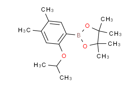 2-(4,5-Dimethyl-2-isopropoxyphenyl)-4,4,5,5-tetramethyl-1,3,2-dioxaborolane