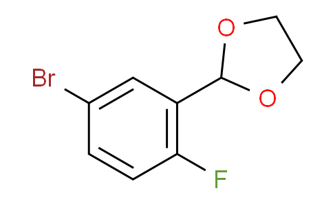 2-(5-Bromo-2-fluorophenyl)-1,3-dioxolane