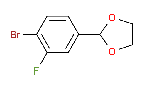 2-(4-Bromo-3-fluorophenyl)-1,3-dioxolane