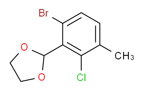 2-(6-Bromo-2-chloro-3-methylphenyl)-1,3-Dioxolane