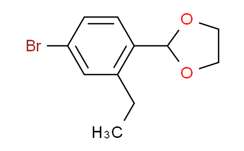 4-溴-2-乙基-苯甲醛缩乙二醇