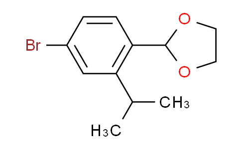 2-(4-Bromo-2-isopropylphenyl)-1,3-dioxolane