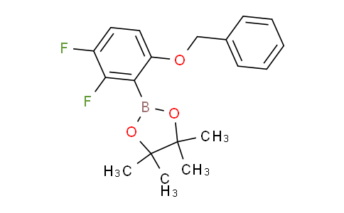 2-(6-(苄氧基)-2,3-二氟苯基)-4,4,5,5-四甲基-1,3,2-二氧杂硼烷