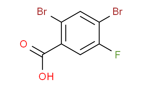 2,4-二溴-5-氟苯甲酸