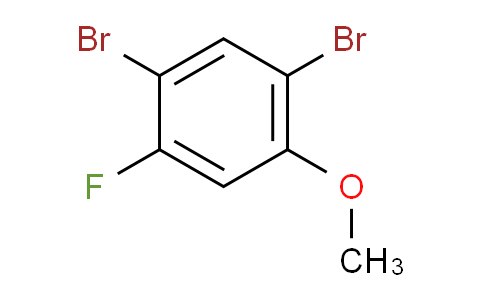 2,4,-二溴-5-氟苯甲醚