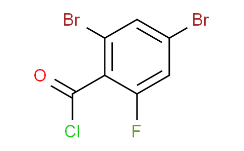 2,4-Dibromo-6-fluorobenzoyl chloride