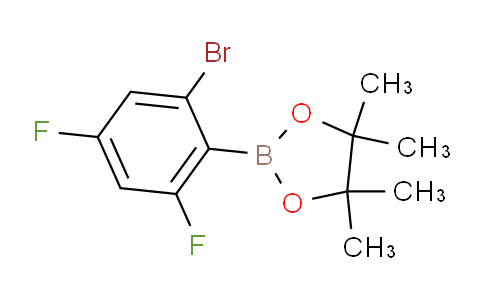 2,4-Difluoro-6-bromophenylboronic acid pinacol ester