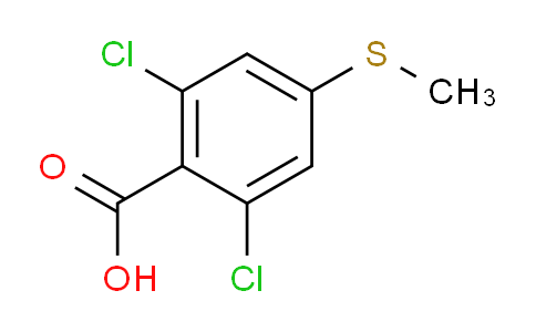 2,6-Dichloro-4-(methylsulfanyl)benzoic acid