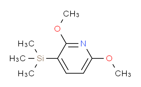2,6-dimethoxy-3-(trimethylsilyl)pyridine