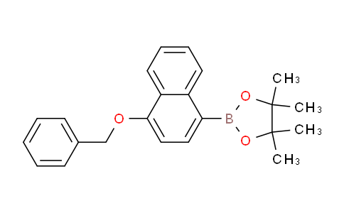 2-[4-(Benzyloxy)-1-naphthyl]-4,4,5,5-tetramethyl-1,3,2-dioxaborolane