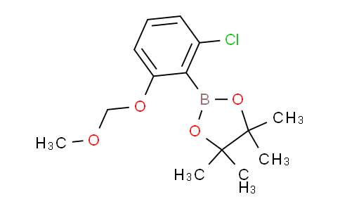2-(2-氯-6-(甲氧基甲氧基)苯基)-4,4,5,5-四甲基-1,3,2-二氧苯甲醛