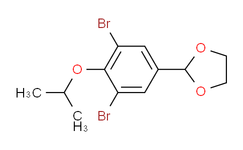 2-[3,,5-Dibromo-4-(propan-2-yloxy)phenyl]-1,3-dioxolane