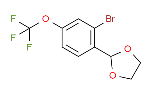 2-溴-4-三氟甲氧基苯甲醛缩乙二醇