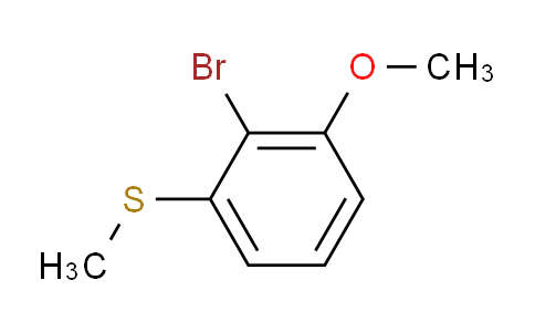 2-Bromo-1-methoxy-3-(methylsulfanyl)benzene
