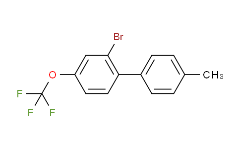 2'-Bromo-4-methyl-4'-(trifluoromethoxy)-1,1'-biphenyl