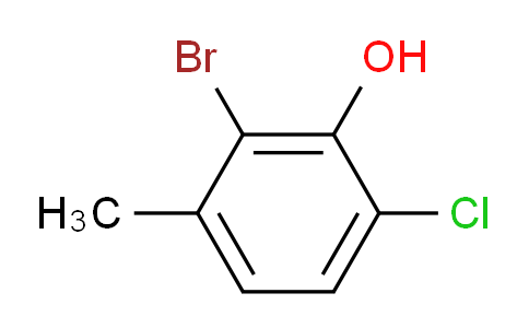2-Bromo-6-chloro-3-methylphenol