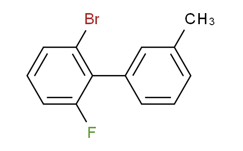 2-Bromo-6-fluoro-3'-methylbiphenyl